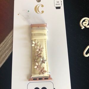 Charming Charlie Accessories - 38 mm Apple Watch compatible leather band Charming Charlie Accessories - 38 mm Apple Watch compatible leather band